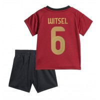 Camiseta Bélgica Axel Witsel #6 Primera Equipación Replica Eurocopa 2024 para niños mangas cortas (+ Pantalones cortos)